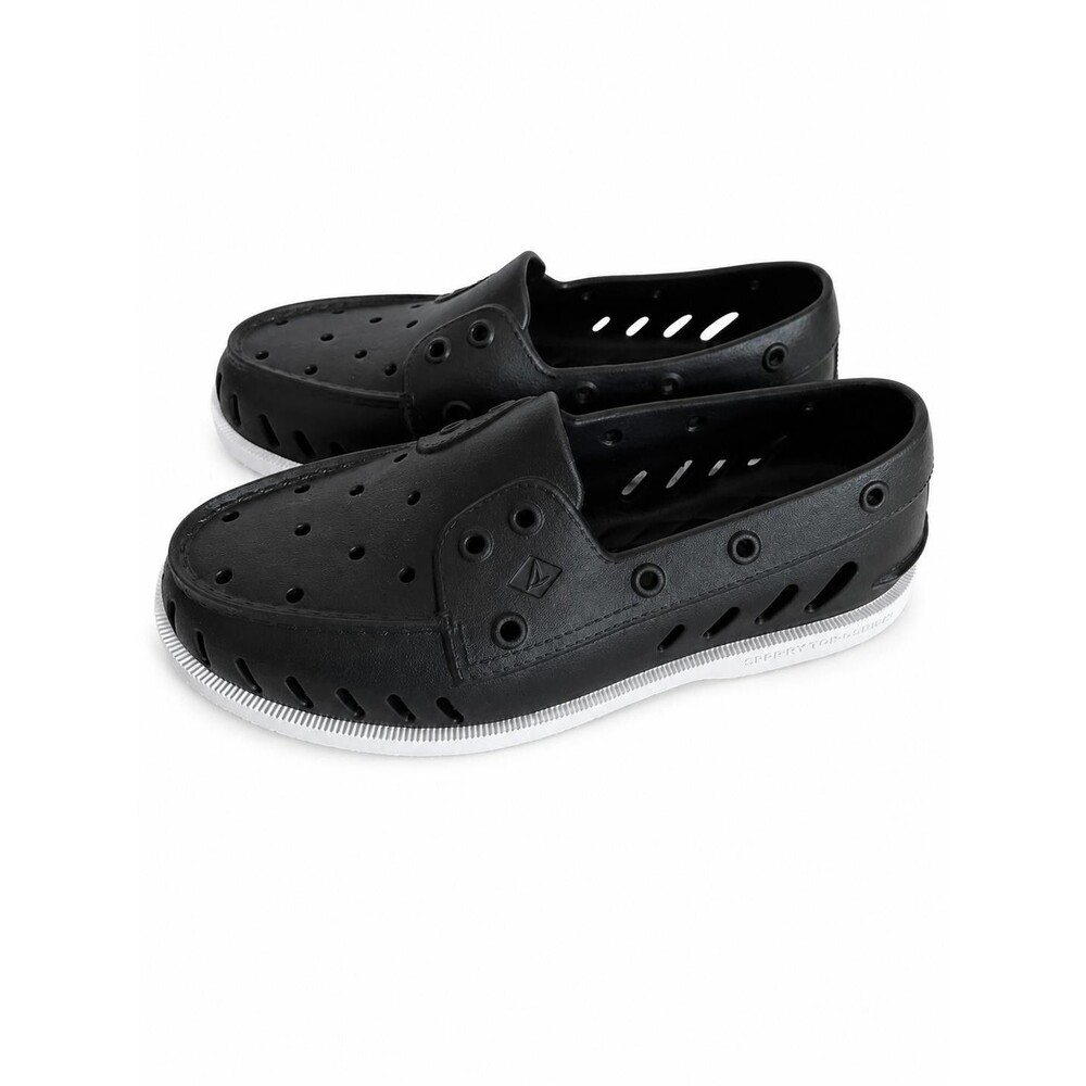 Sperry Top-Sider Slip-On Water Shoes Black White Size 9.5M
